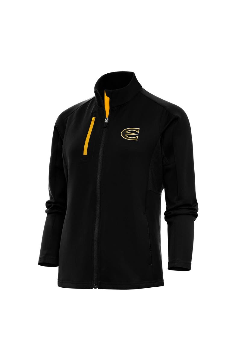 ANTIGUA Women's Antigua Black Emporia State Hornets Generation Full-Zip Jacket, Main, color, Black