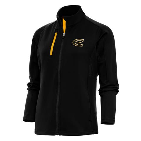 Women's Antigua  Black Emporia State Hornets Generation Full-Zip Jacket