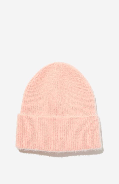 Pink Fluffy Beanie main image 1