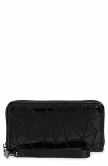 Geometric Zip Around Wallet