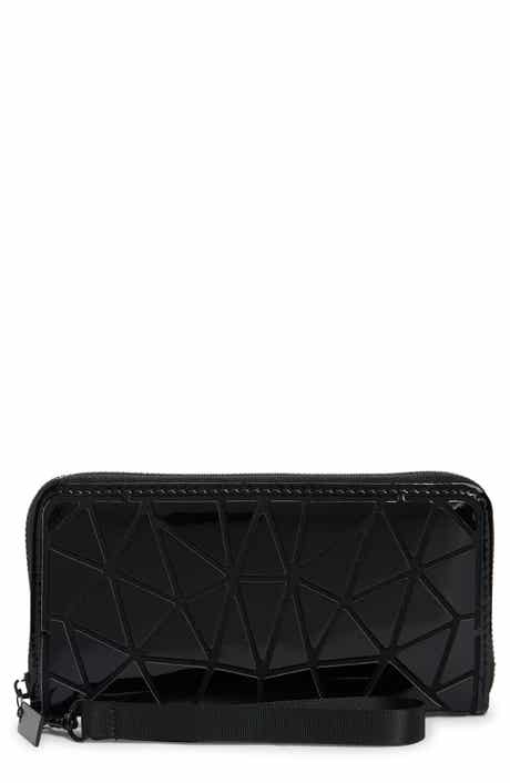 Geometric Zip Around Wallet