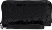 PATRIZIA LUCA Geometric Zip Around Wallet