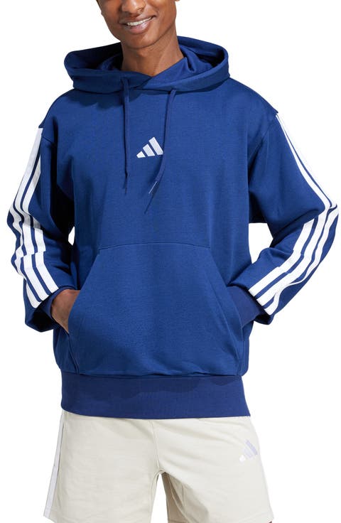 Essential 3-Stripes Fleece Hoodie
