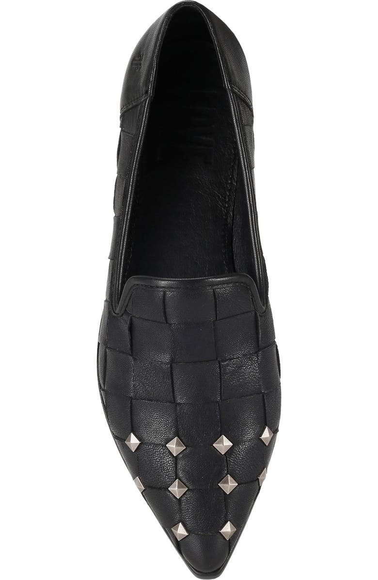 Frye Kenzie Studded Loafer, Alternate, color,