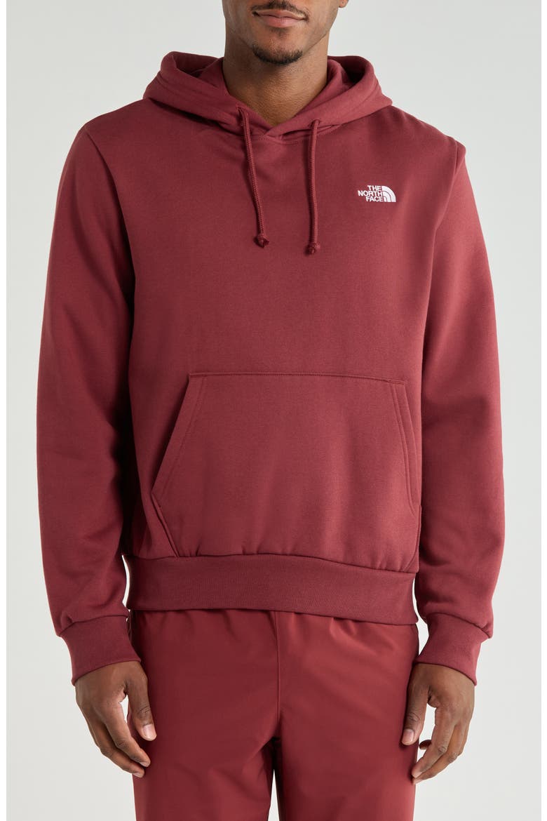 Evolution Simple Dome Regular Hoodie, Main, color, SUMAC