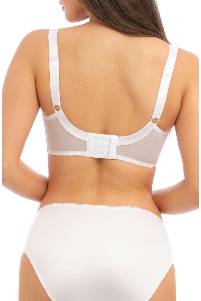 Bella Underwire Full Cup Bra, Alternate, color, WHITE