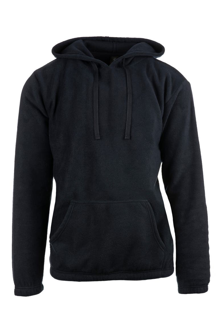 Comfy Polar Fleece Hoodie, Main, color, NAVY