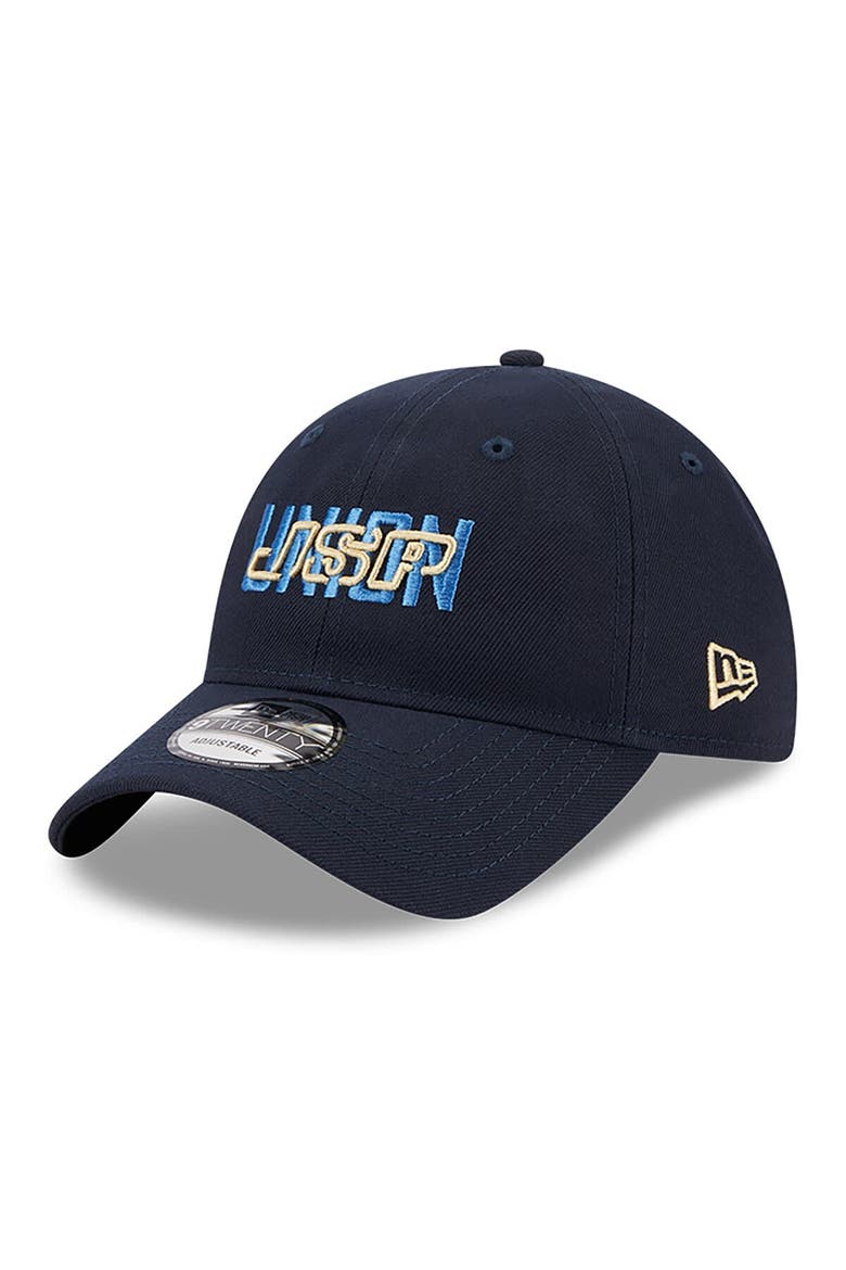 Men's New Era JSP Standard Issue x Philadelphia Union Navy 9TWENTY Adjustable Hat, Alternate, color, Navy