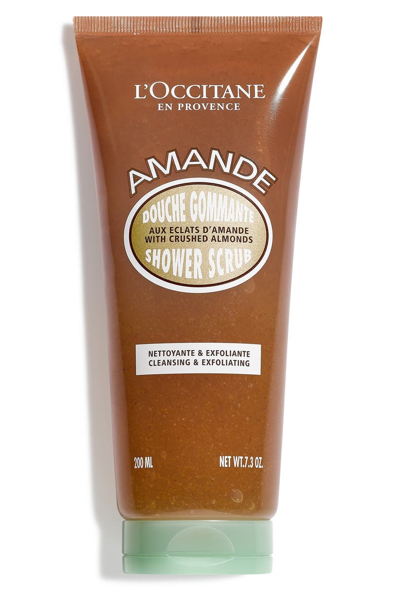 Almond Shower Scrub, Main, color, NO COLORDNU