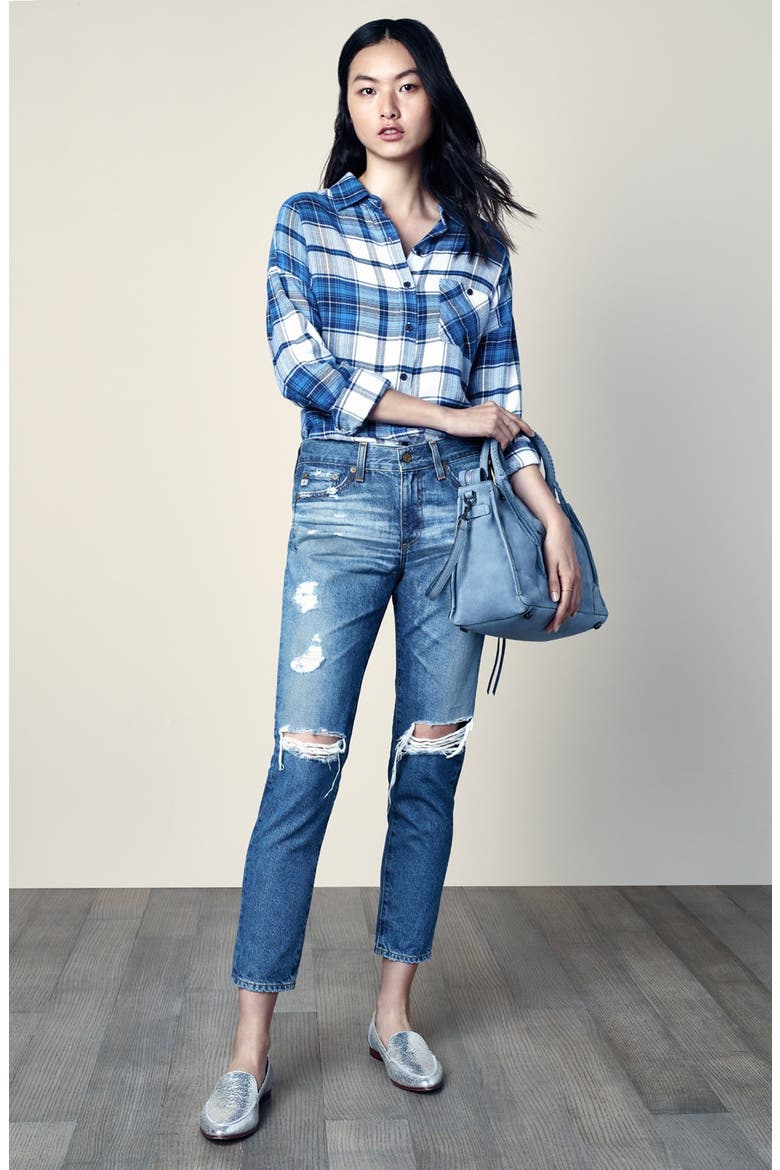 'The Beau' Skinny Boyfriend Jeans, Alternate, color, 20 YEAR YONDER