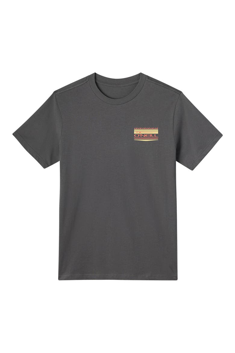Kids' Rays Cotton Graphic T-Shirt, Main, color, DARK SHADOW