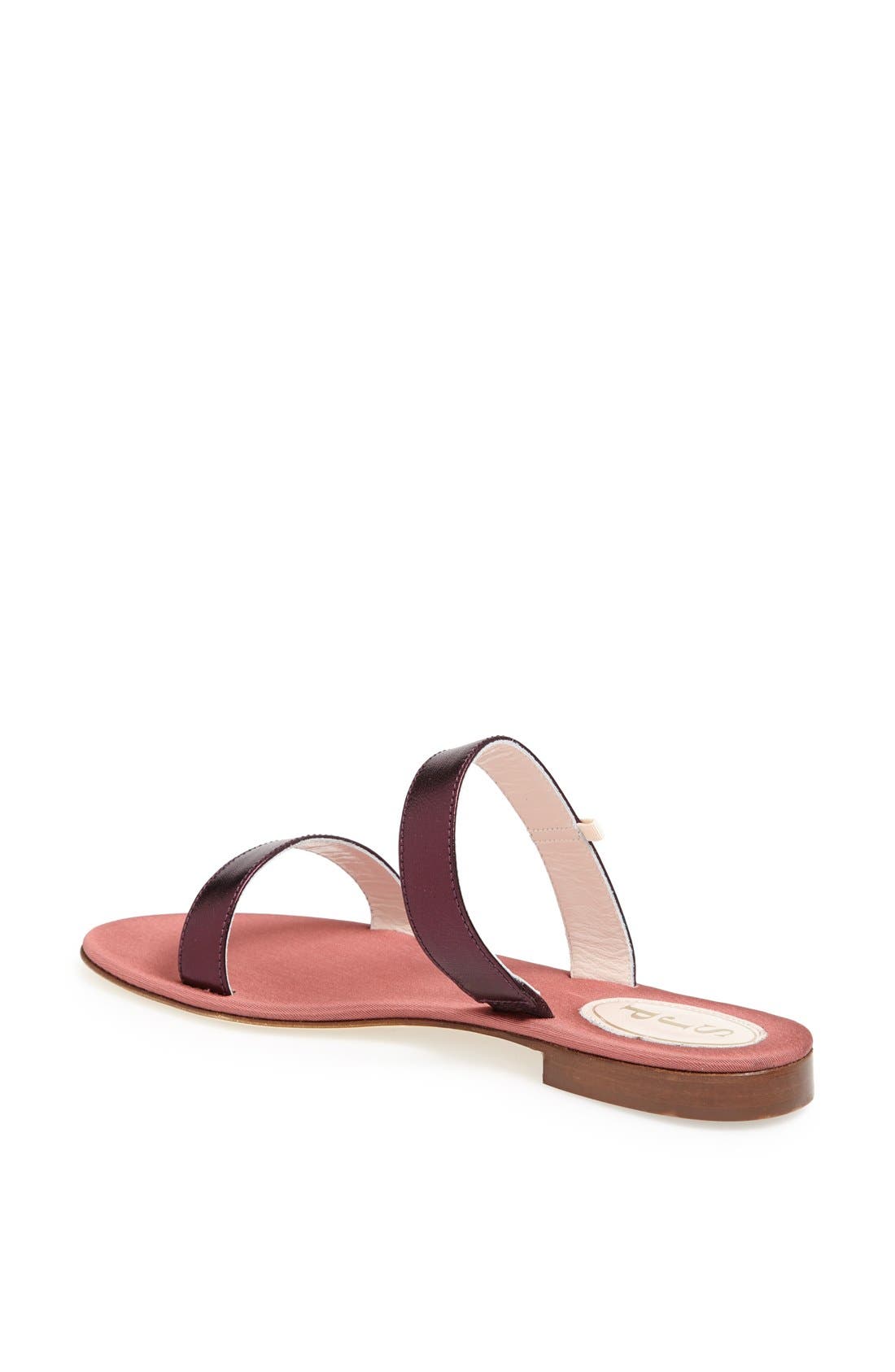 SJP 'Wallace' Sandal (Nordstrom Exclusive), Alternate, color, METALLIC PURPLE