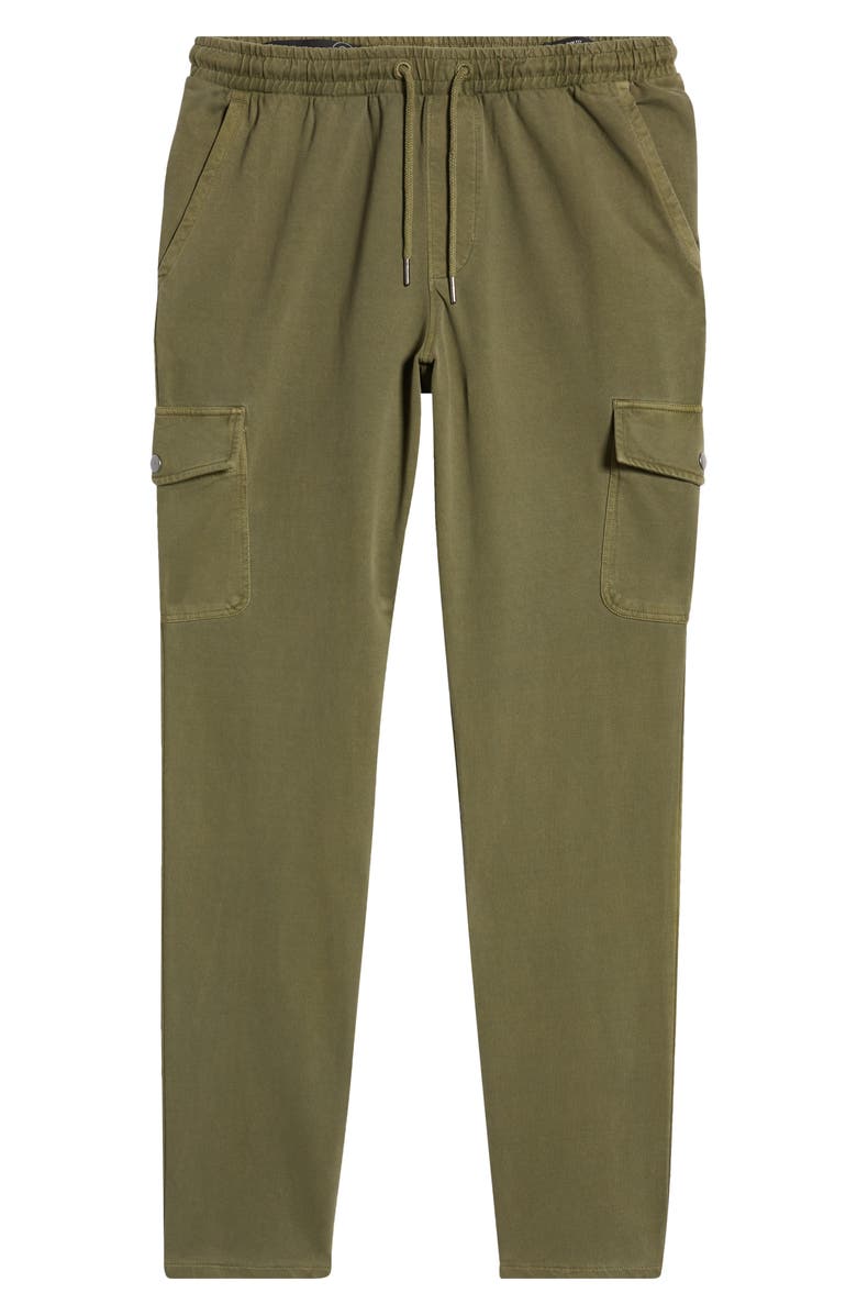 Treasure & Bond Elastic Waist Twill Cargo Pants, Alternate, color, 