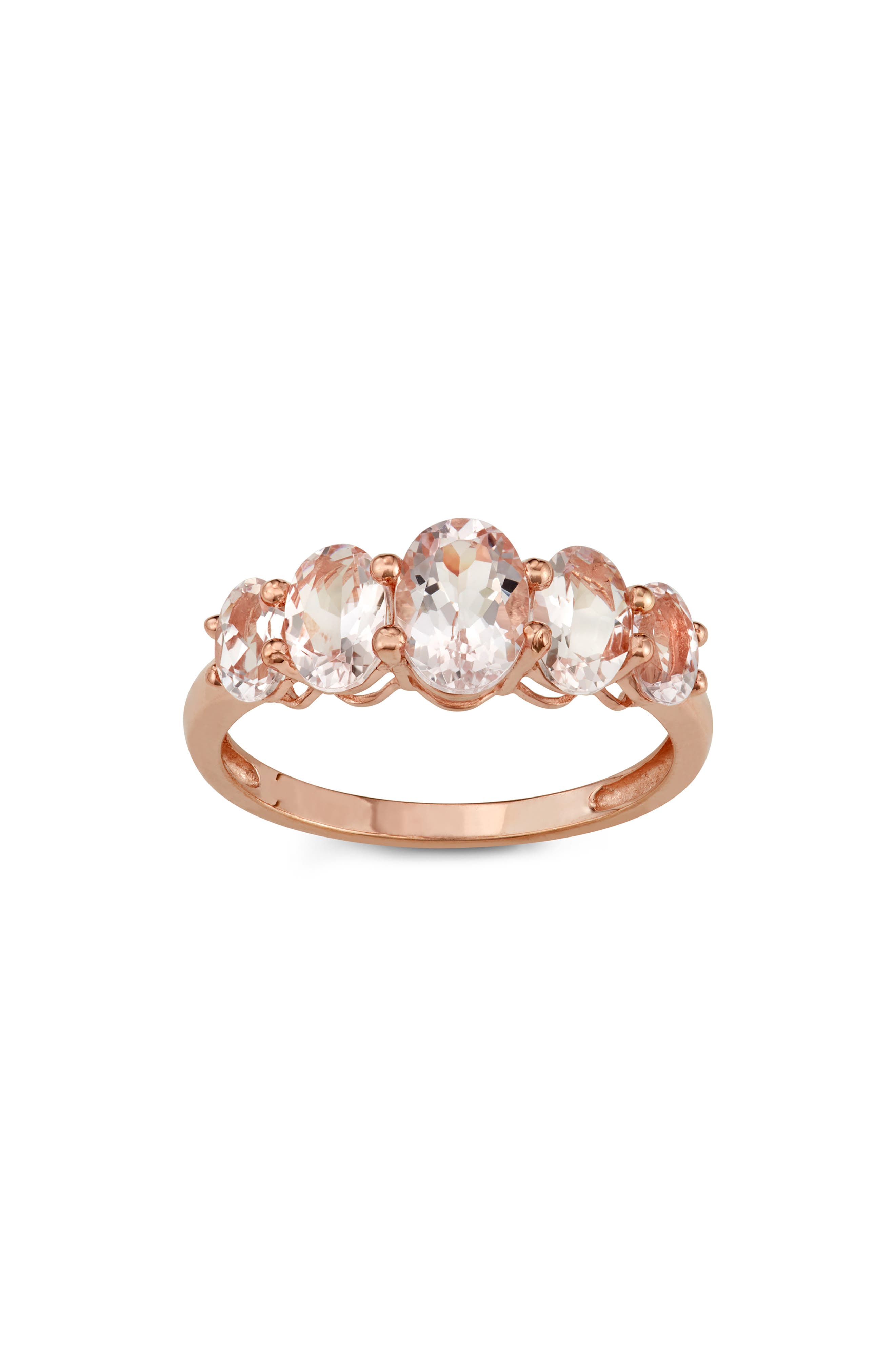 FUZION CREATIONS Morganite Ring