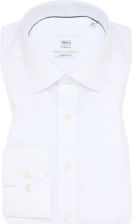 1863 by Eterna Luxury Comfort Slim Fit Non-Iron Dress Shirt