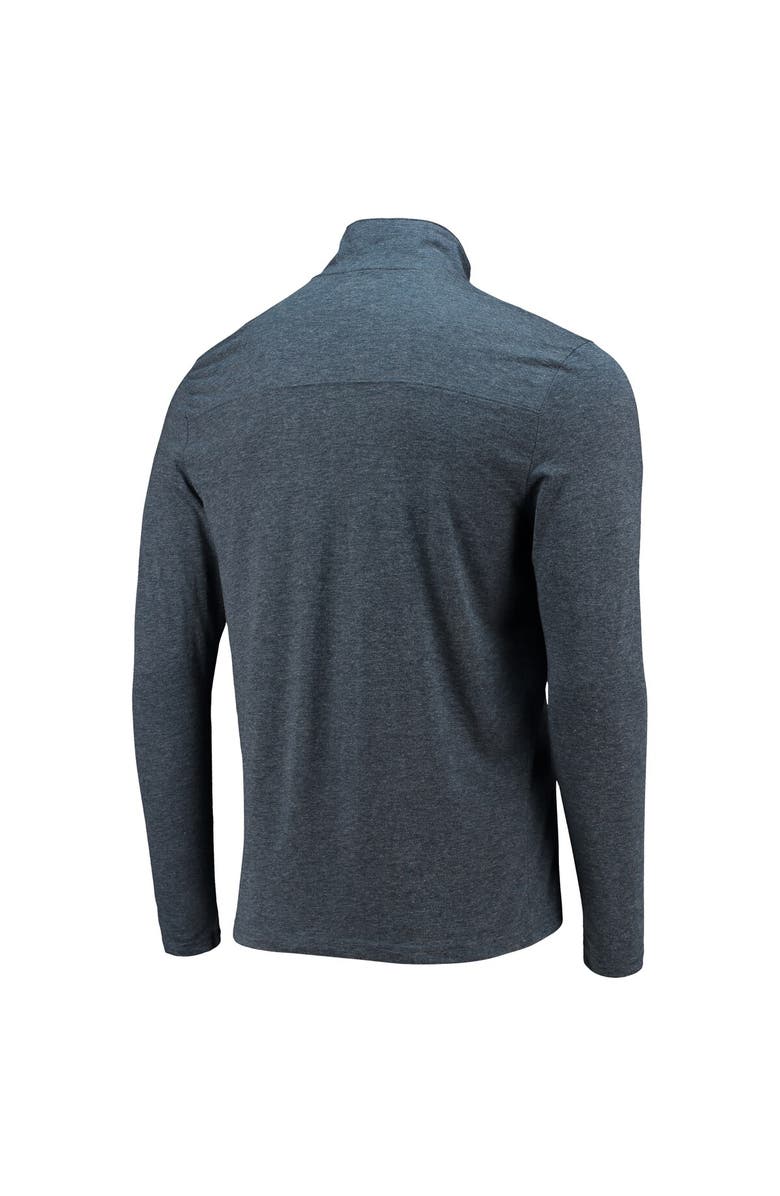 Champion Men's Champion Heathered Navy Georgia Tech Yellow Jackets Field Day Team Quarter-Zip Jacket, Alternate, color,