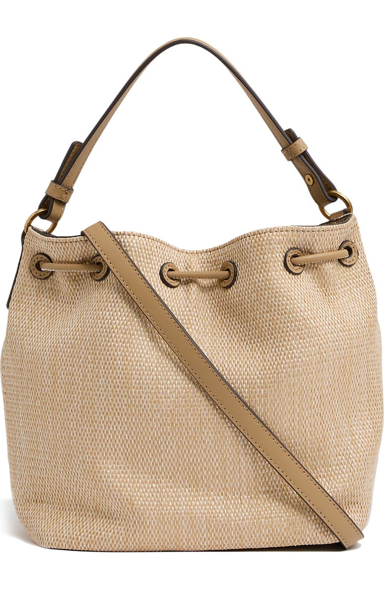 Reiss Evie Canvas Bucket Bag, Alternate, color,