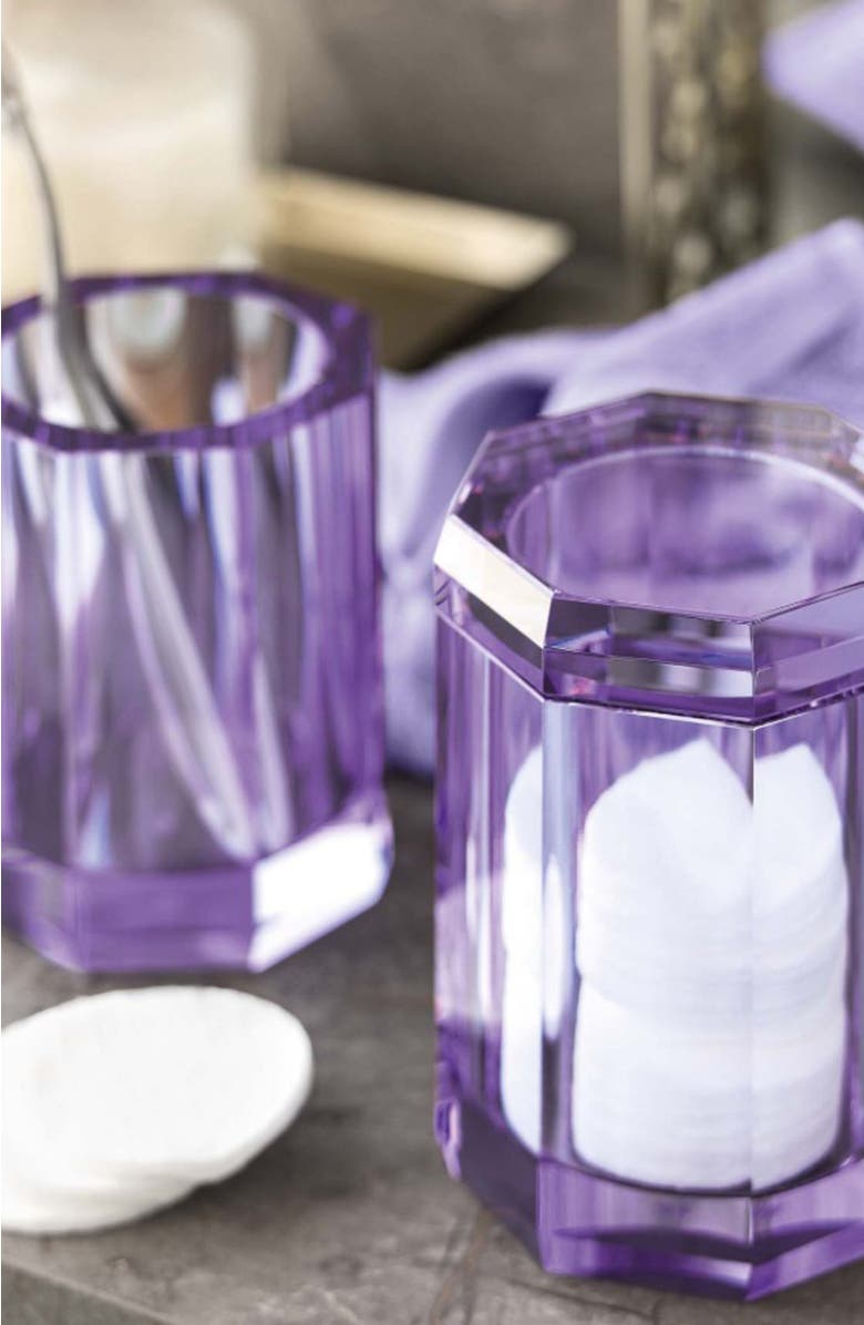 Togas William Glass for toothbrushes, Alternate, color, Purple