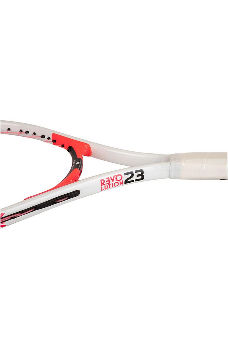Volkl Revolution 23 Junior Pre-Strung Tennis Racquet, Alternate, color, White/Red