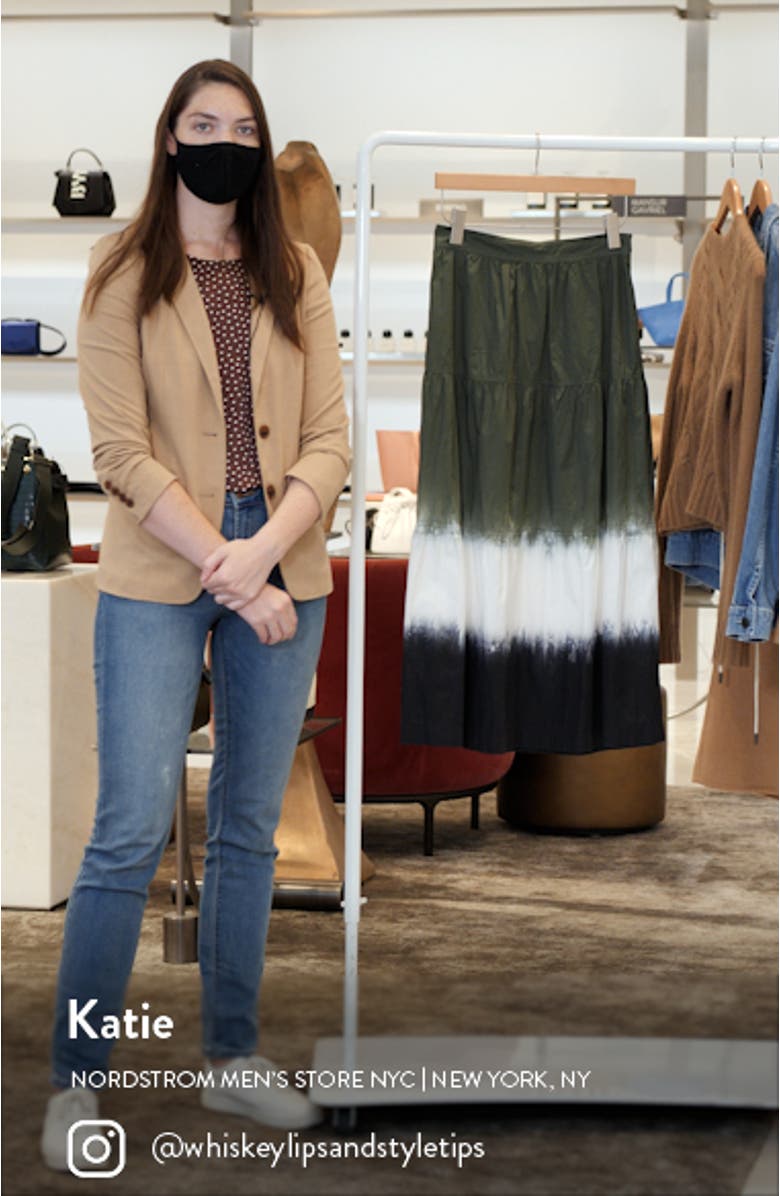 Lynne Tie Dye Maxi Skirt, sales video thumbnail