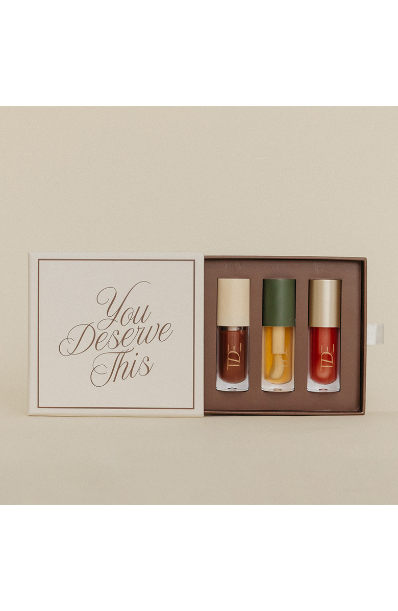 The Daily Essential Co Luxe Lip Trio Set, Main, color, NO COLOR