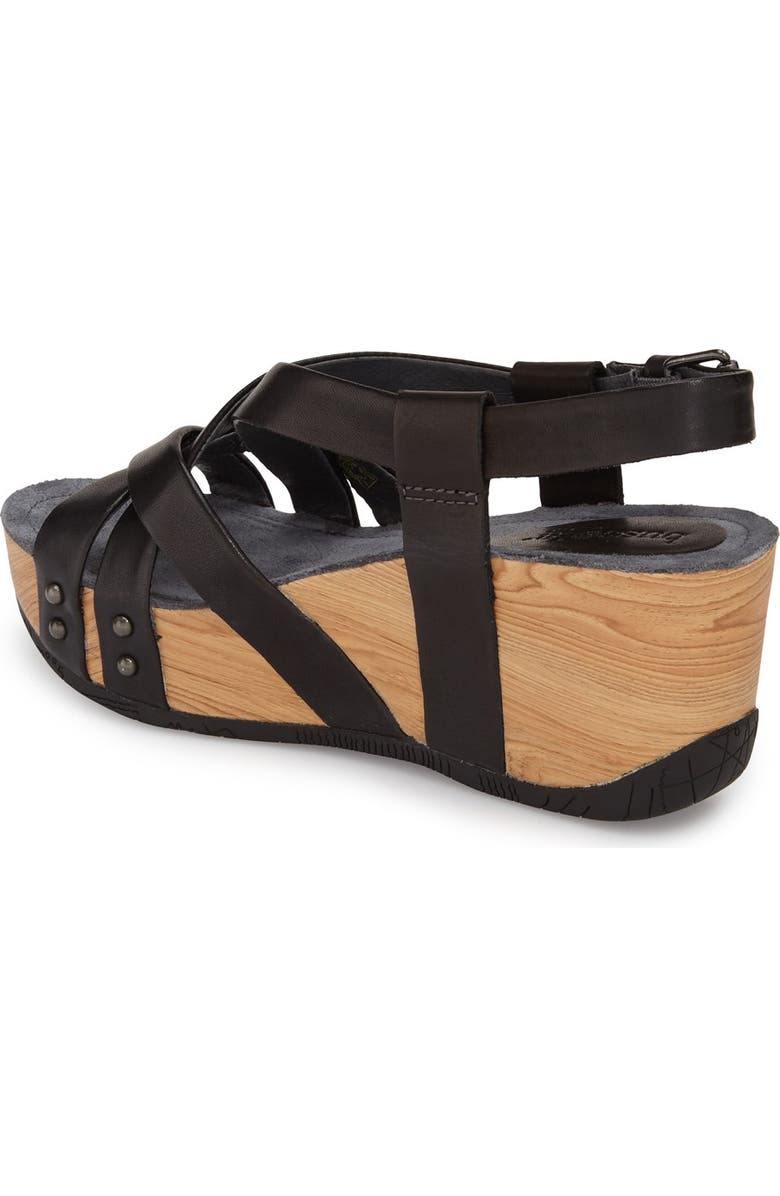 Bussola 'Orly' Wedge Sandal, Alternate, color,