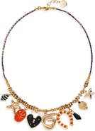 Gas Bijoux Bellagio Mixed Charm Choker Necklace