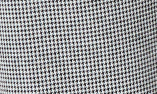 Jones New York Houndstooth Straight Leg Pull-on Pants In Gray