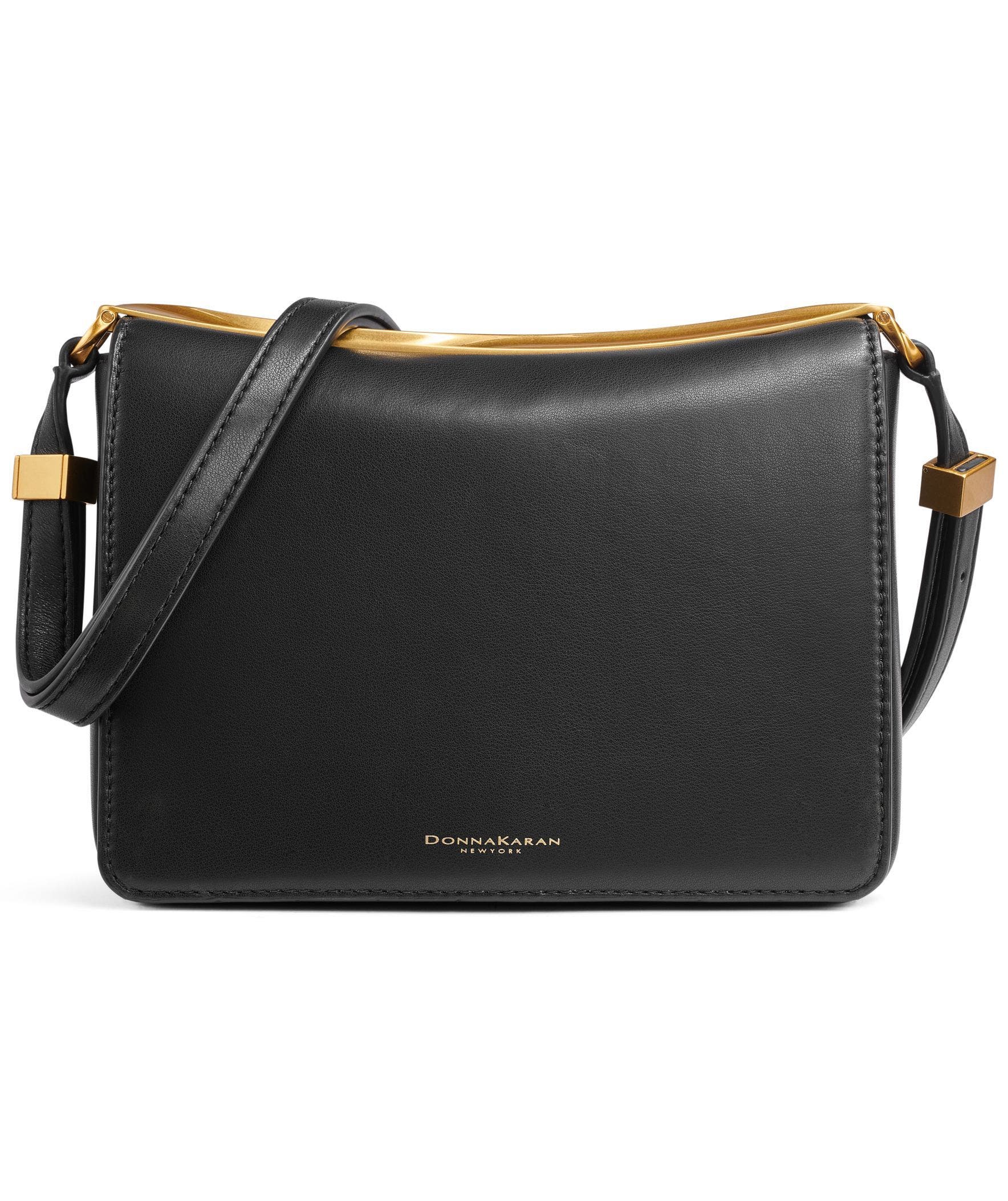 Donna Karan New York Jericho Convertible Shoulder, Main, color, Blk/Gold