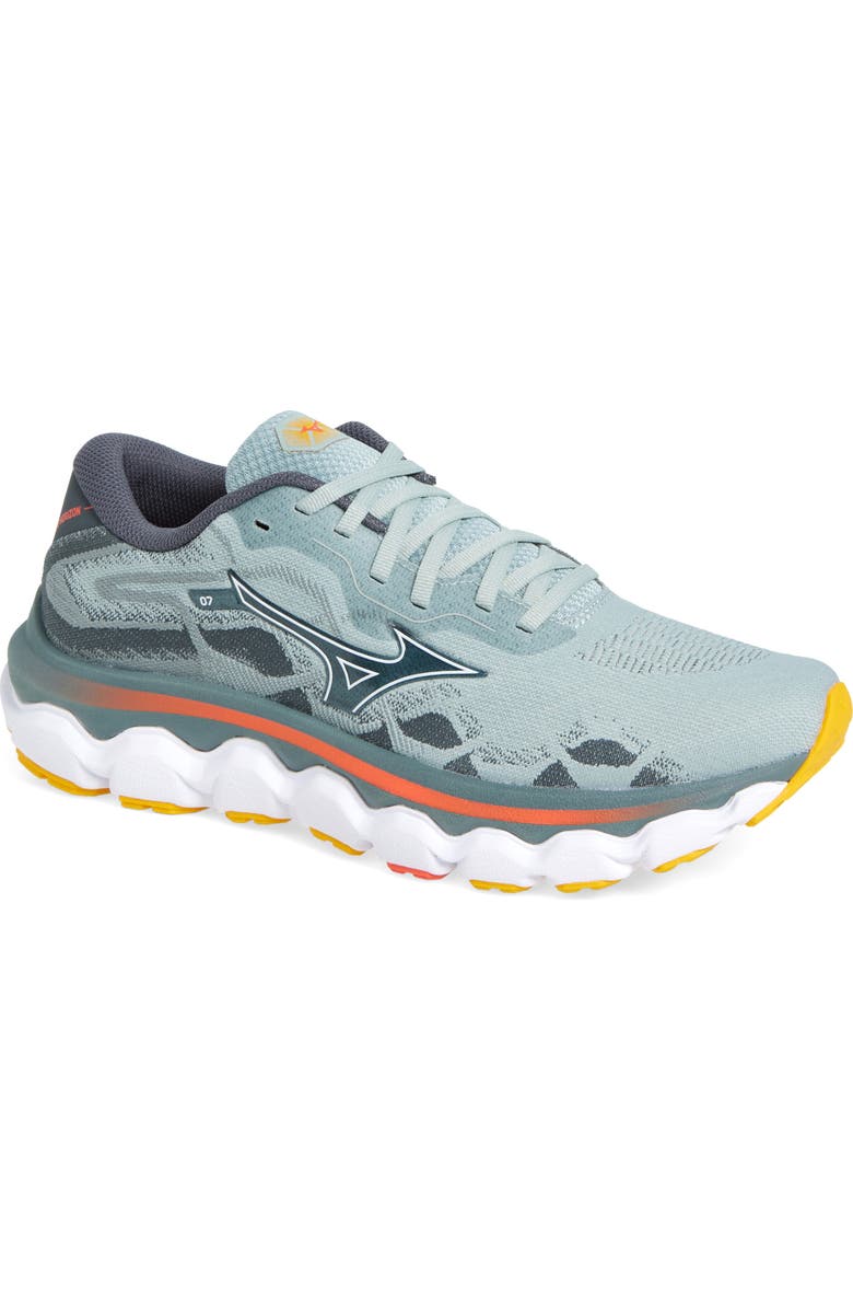 Mizuno Wave Horizon 7 Sneaker, Main, color, Grey Mist-White