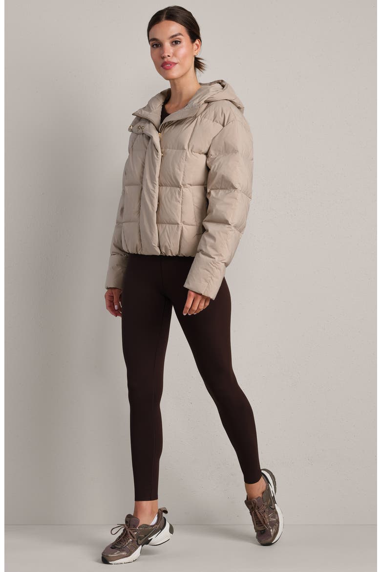 Powder Puffer Down Jacket, Alternate, color, BEIGE STONE