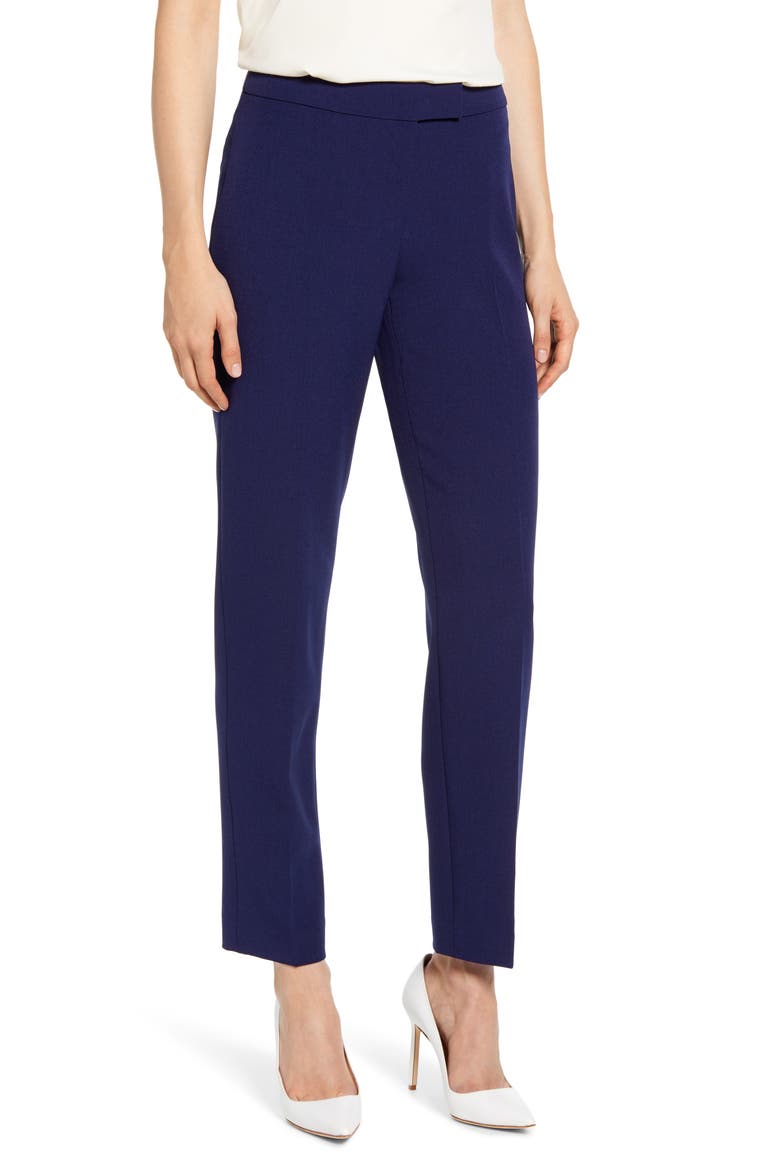 Bowie Crepe Pants, Main, color, DISTANT MOUNTAIN