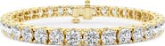 HauteCarat Lab Created Diamond Tennis Bracelet