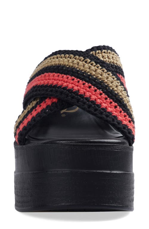 Candies Candie's Erismar Platform Sandal In Black