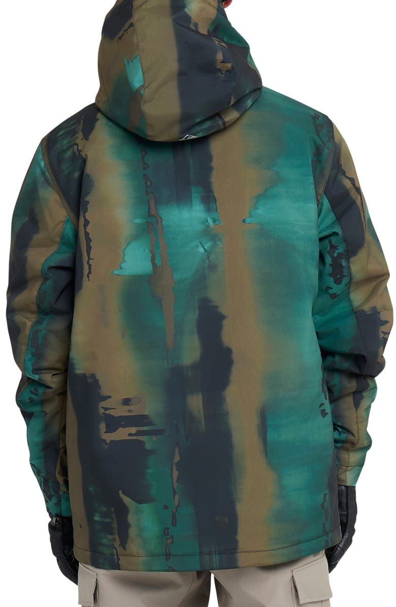 Quiksilver Mission Water Resistant WarmFlight<sup>®</sup> Insulated Jacket, Alternate, color, Dark Ivy