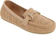 GLORIA VANDERBILT Tristan Rhinestone Bit Knit Loafer