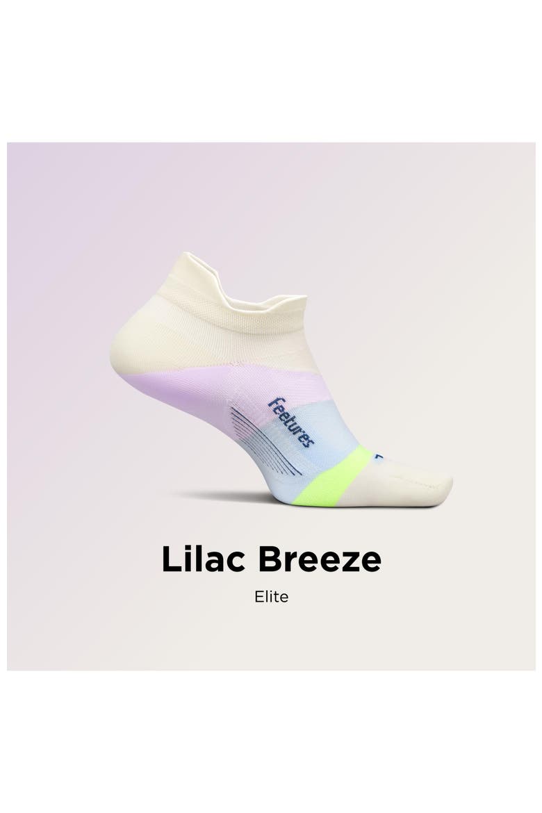 Elite Ultra Light Cushion Ankle Socks  Sport Sock with Targeted Compression, Alternate, color, Lilac Breeze