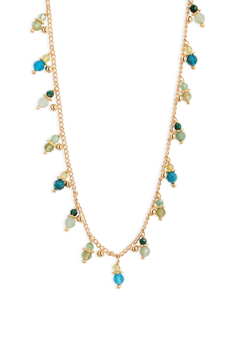 Gas Bijoux Shaky Charm Necklace, Main, color,