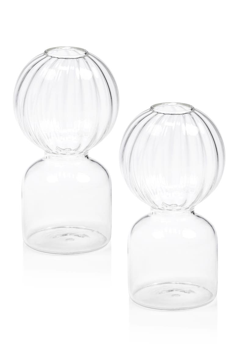 Ritz Set of 2 Vases, Main, color, CLEAR
