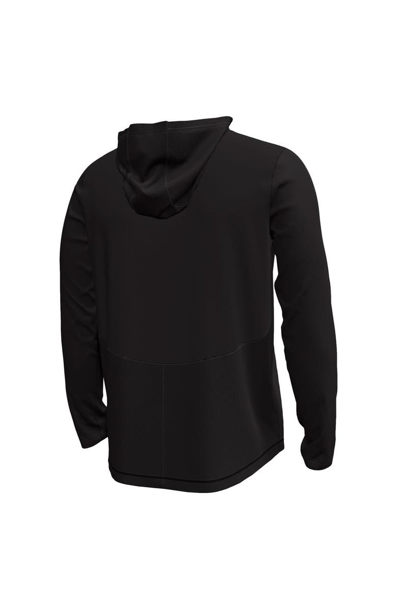 Under Armour Men's Under Armour Black Maryland Terrapins Sideline Knockout Hoodie Long Sleeve T-Shirt, Alternate, color, Black