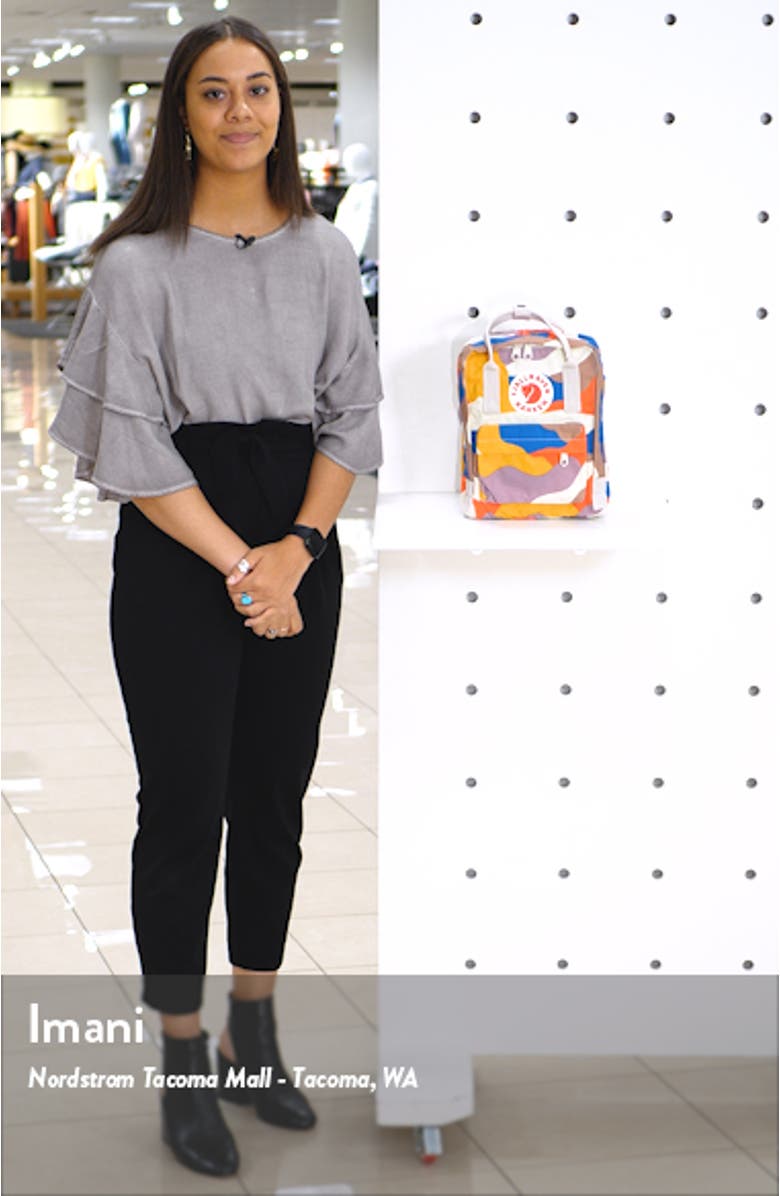 Kånken Art Water Resistant Mini Backpack, sales video thumbnail