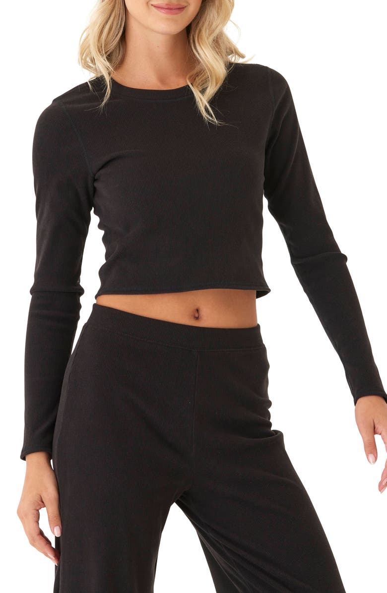 Threads 4 Thought Pramila Brushed Rib Long Sleeve T-Shirt, Main, color, 