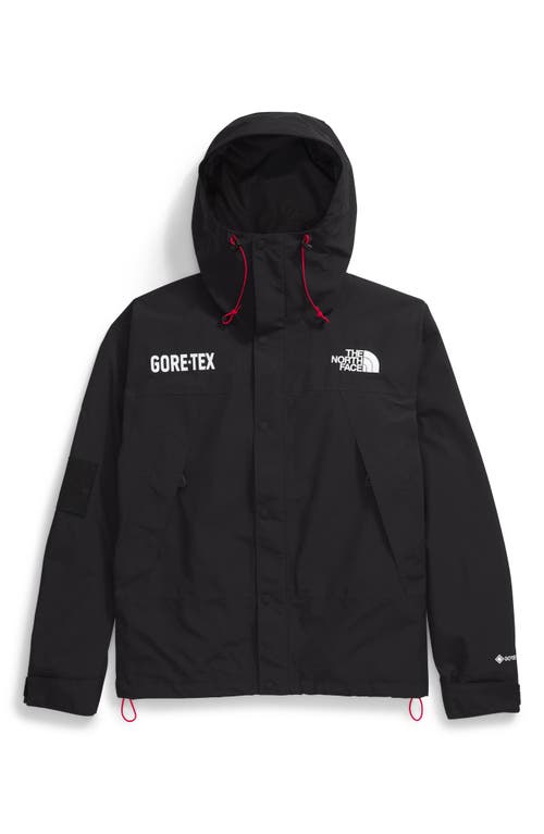 Shop The North Face Gore-tex® Waterproof Mountain Jacket In Tnf Black/tnf Black/tnf Red