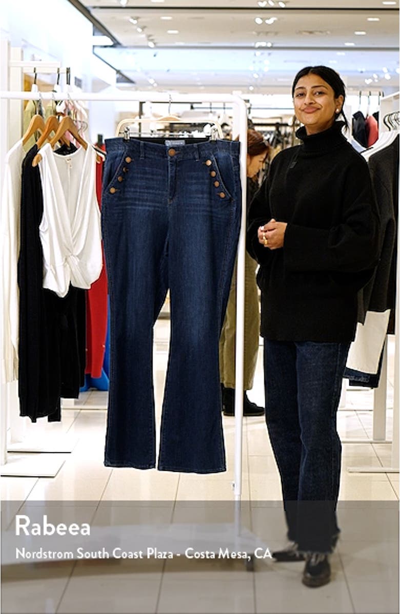 'Ab'Leisure Skyrise Wide Leg Jeans, sales video thumbnail