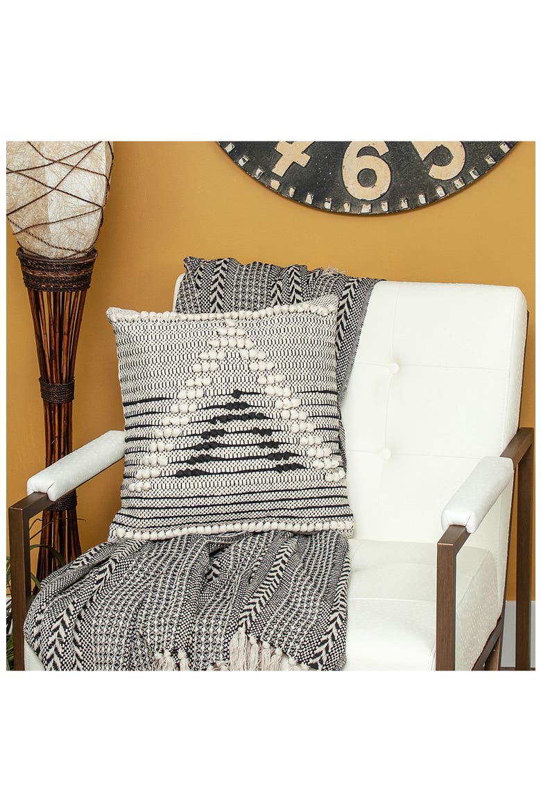 Janice Throw Pillow, Alternate, color, BEIGE