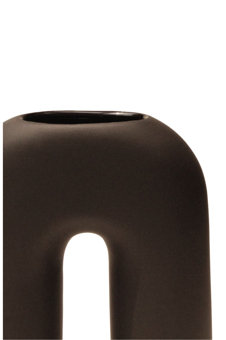 Zo Vase, Alternate, color, Off Black