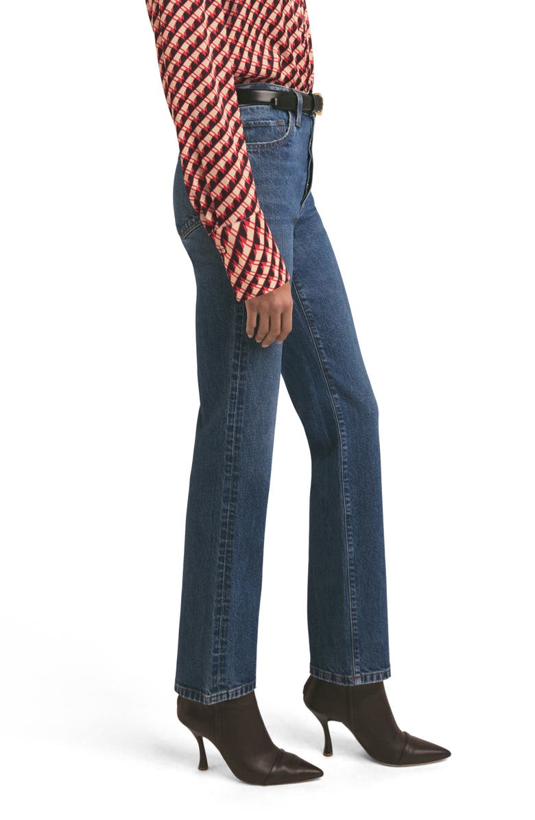 Favorite Daughter x 'Nobody Wants This' The Valentina High Waist Straight Leg Jeans, Alternate, color, Essex