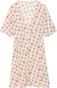 Zadig & Voltaire Rodalas Mirror Flowers Minidress