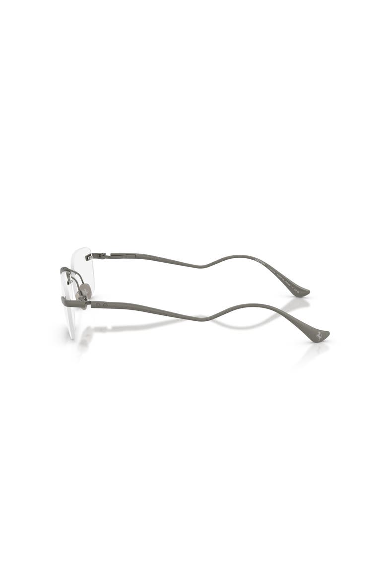 54mm Rectangle optical glasses, Alternate, color, Grey