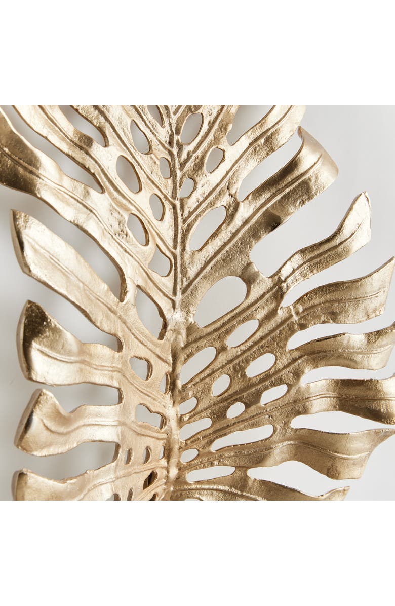 Napa Home & Garden Monstera Wall Art, Alternate, color, Gold